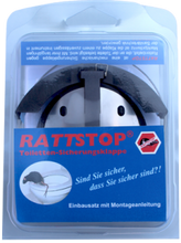 Laden Sie das Bild in den Galerie-Viewer, RATTSTOP Rattenklappe für Toiletten
