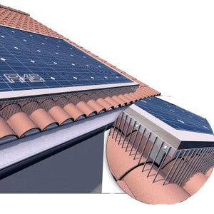 Edelstahlspikes Spikes PV Anlagen Solar, Photovoltaik 100mm - 1 Meter